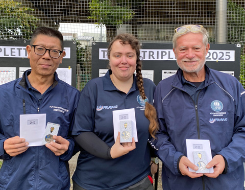 2025 Tokyo Triplette Nadia Takatori Buehler